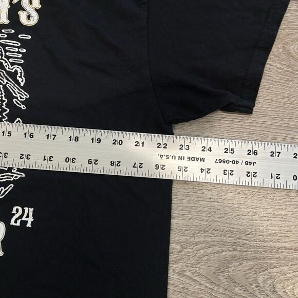 Zach Bryan Quittin Time Tour 2024 Graphic T-Shirt Black XL - Picture 5 of 6